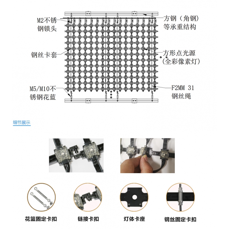 P38.5 LED 網(wǎng)格屏，LED網(wǎng)格軟屏，戶(hù)外LED網(wǎng)格屏